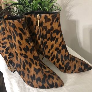 Sam Edelman Leopard Booties
